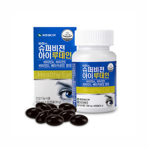 유한m 슈퍼비젼 아이루테인 500mg 60정 2개월분 루테인 눈영양제